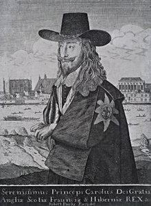 Portret van koning Charles I door Anthony van Dyck